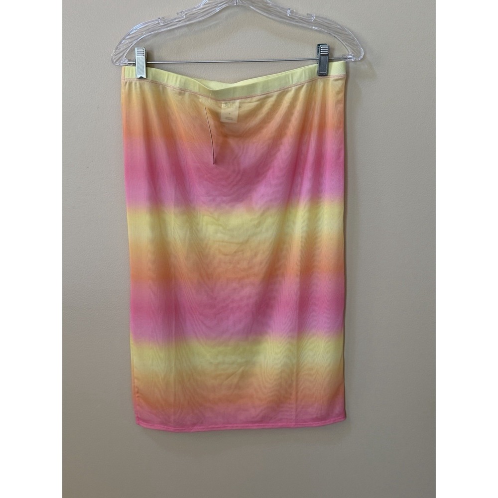 Wild Fable ~ Women's Pink Ombre Swimsuit Semi-Sheer Cover Up ~Size L (12/14) NWT